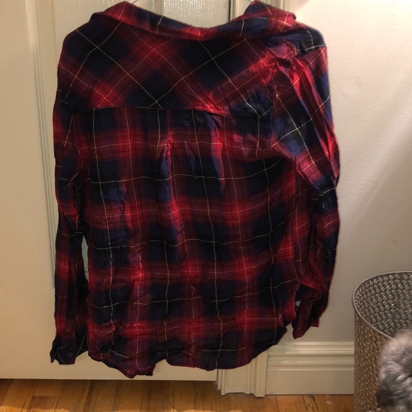 Red & Blue Flannel - Picture 3 of 3